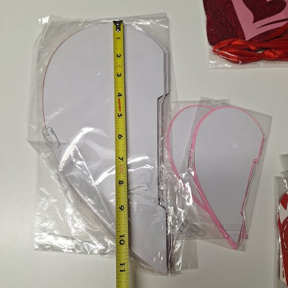 Valentines Decorations Love Hearts Classroom Party Sweetest Day Romantic Red Pin - Picture 5 of 6